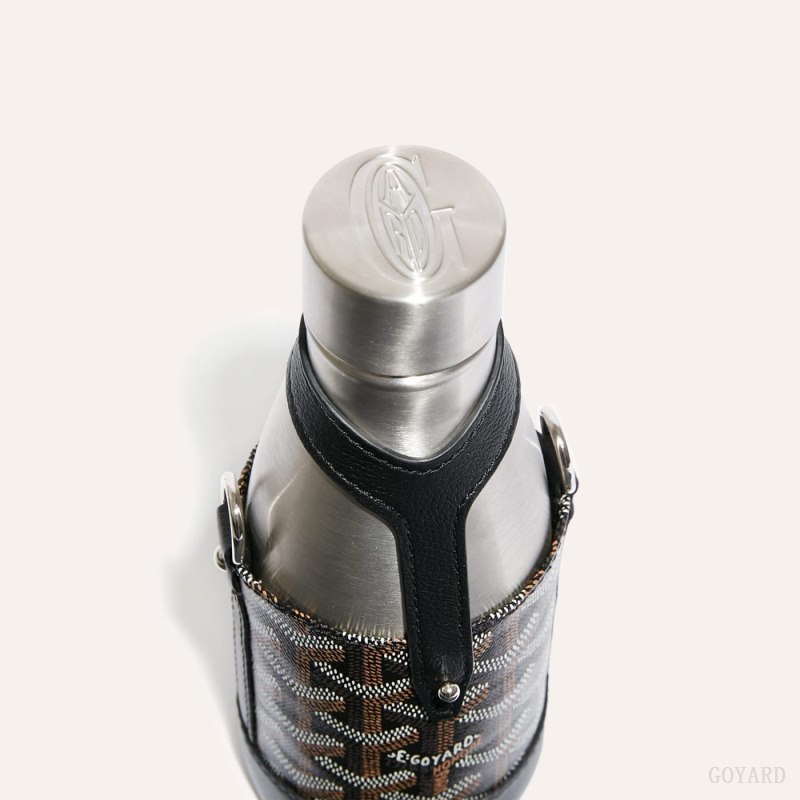 Goyard Yonne PM Case & Flask Accessories Svarte | GY-KLE8520