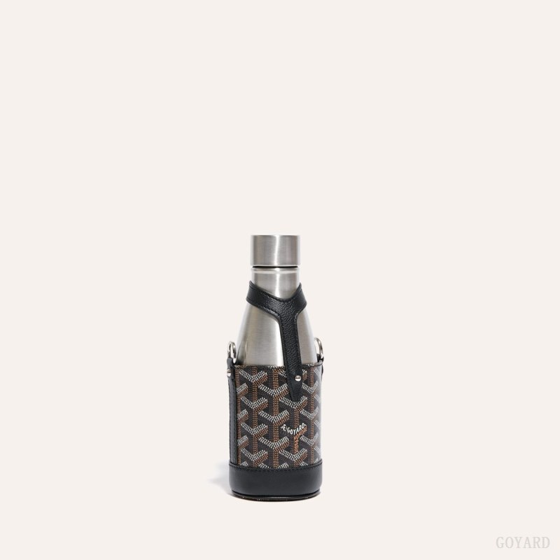 Goyard Yonne PM Case & Flask Accessories Svarte | GY-KLE8520