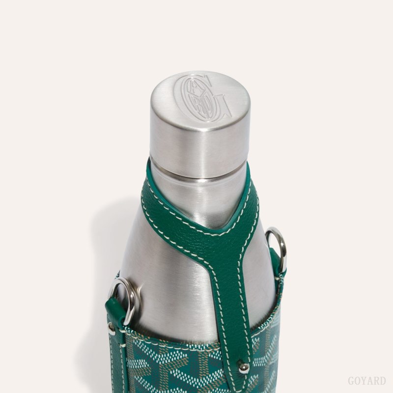 Goyard Yonne PM Case & Flask Accessories Grønn | GY-HDW7266