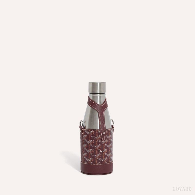 Goyard Yonne PM Case & Flask Accessories Burgunder | GY-IWY8542